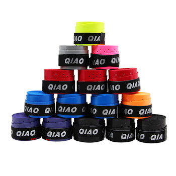 启傲(QIAO)羽毛球手胶防滑粘性吸汗带桶装手胶握把胶60条/筒（钓鱼竿自行车网球拍可用）