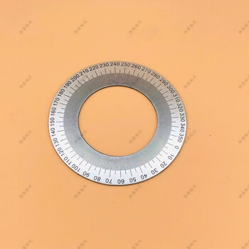 刻度盘小刻度盘360度刻度盘圆形角度角度测量器70401分度盘70401刻度