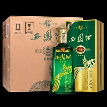 西凤酒53度 旗帜青鼎珍藏版 凤香型白酒高端送礼 500ml*6瓶整箱