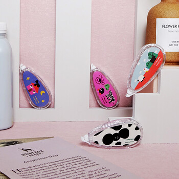 国誉(KOKUYO)塔卡沙Tyakasha联名修改带学生Campus原纸色大容量隐形修正带 5mm*8m 牛仔阿卡 国誉(KOKUYO)塔卡沙Tyakasha联名修改带学生Campus原纸色大容量隐形修正带 5mm*8m 牛仔阿卡