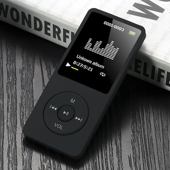 索尼适用mp3随身听学生版mp4播放器蓝牙听歌看小说专用mp5高中生 黑色