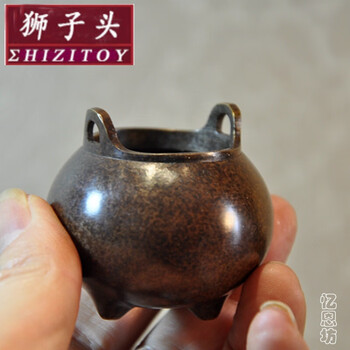 狮子铜香炉价格报价行情- 京东