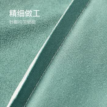 富居轻奢天鹅绒抱枕沙发床头靠垫车载办公靠背软垫子45cm天青色