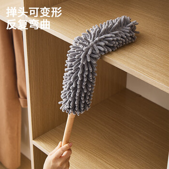 享家美雪尼尔除尘掸吸灰扫灰家用鸡毛掸子打扫卫生扫除窗户灰尘清洁神器