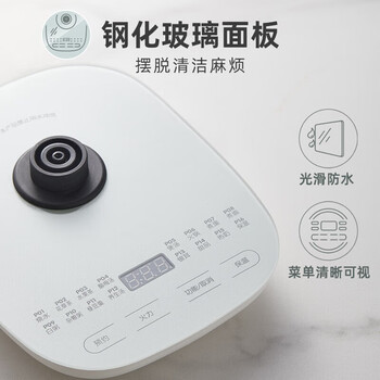 小熊养生壶 热水壶煮茶器煮茶壶电水壶电热水壶烧水壶多功能保温花茶壶 YSH-C15F1