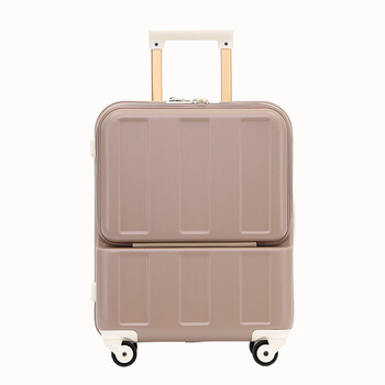 airway登机箱20寸前开口行李箱子女拉杆箱万向轮静音旅行箱网红pc的