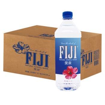 斐济 斐济天然矿泉水 斐济群岛原装进口天然水 1L 12瓶 1箱中文版
