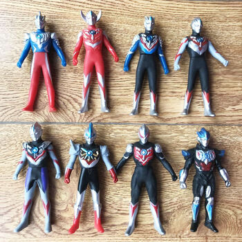 形态欧布奥特曼三重形态动人偶原生重光疾风爆炎闪电暗耀头镖8款全套