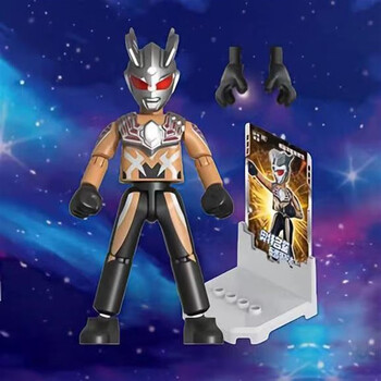 积木人融合升华第四弹群星闪耀版布鲁克 指定款【赛罗】黑暗罗普斯