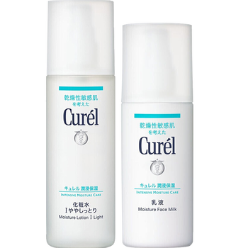 日本花王珂润curel化妆水乳液护肤品套装清爽型干燥敏感肌可用情人节礼物 图片价格品牌报价 京东