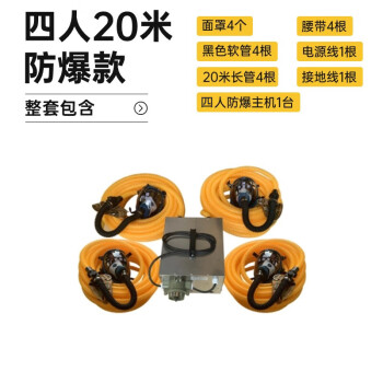 TELLGER(TELLGFER) 电动送风式长管呼吸器 1套/箱防爆四人20米电动送风