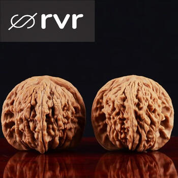 rvr涞水文玩核桃狮子头把玩手玩件配对四座楼王勇官帽大颗一对四座楼