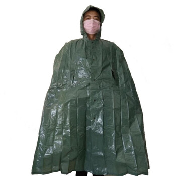 双人余 81式防毒斗篷 81式防毒靴套 八一式防毒斗篷 81-a式防毒斗篷