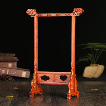 【全网低价】弘梅祥云龙头红木毛笔架 笔挂实木多功能学生8针毛笔挂 文房四宝毛笔书法用毛笔架子 【全网低价】弘梅祥云龙头红木毛笔架 笔挂实木多功能学生8针毛笔挂 文房四宝毛笔书法用毛笔架子