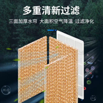 先锋（SINGFUN）风扇空调扇制冷/冷风机家用冷风扇/制冷风扇落地 50L大水箱【上加水】按键款DKT-L16R