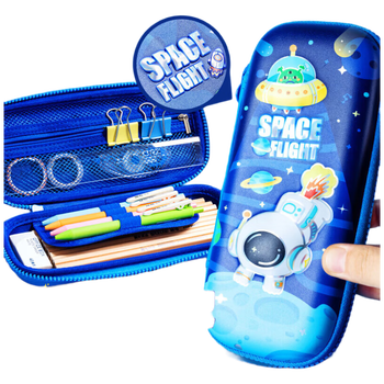 晨光（M&G）学生笔袋镭射EVA大容量文具盒轻盈耐摔拉链顺滑欧盟认证小恐龙款APB932EE