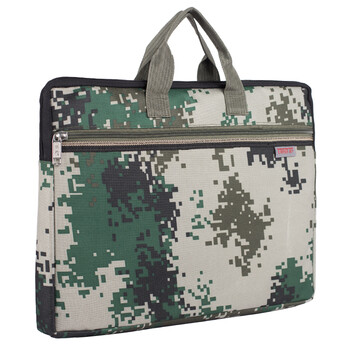 信发 TRNFA TN-1006迷彩丛林 手提文件袋/双层电脑平板公文包 帆布立体大容量会议培训包/档案袋 信发 TRNFA TN-1006迷彩丛林 手提文件袋/双层电脑平板公文包 帆布立体大容量会议培训包/档案袋