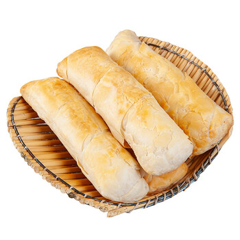 甄馍范酥皮千层饼25个甄馍范酥皮千层饼驴肉火烧皮原味饼坯半成品原味