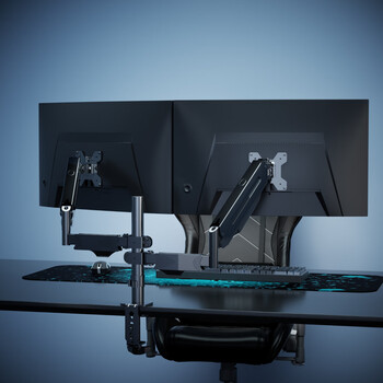 支尔成双屏显示器支架上下双屏17-27英寸电脑支架左右双屏电脑桌支架增高架悬停显示屏机械臂支架 支尔成双屏显示器支架上下双屏17-27英寸电脑支架左右双屏电脑桌支架增高架悬停显示屏机械臂支架
