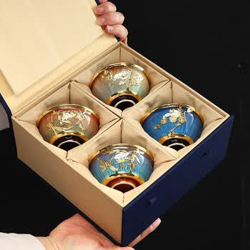 钧窑茶杯价格报价行情- 京东