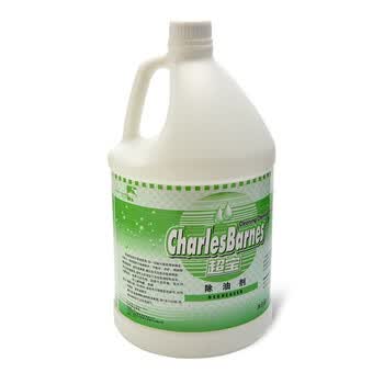 超宝（CHAOBAO）重油污清洗剂3.8L厨房清洁剂去油污油污净柠檬香强力除油家用