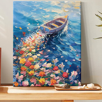 油彩画 ｴｦｶｷﾏｽ | 油彩着彩 5h⁡ ⁡ #油絵 #油絵作品 #油絵の具 #油彩
