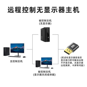 开博尔 DP显卡欺骗器 虚拟器4K 带指示灯 扩展屏幕电脑电视显示器投影仪假负载屏幕模拟器显卡欺骗器 开博尔 DP显卡欺骗器 虚拟器4K 带指示灯 扩展屏幕电脑电视显示器投影仪假负载屏幕模拟器显卡欺骗器