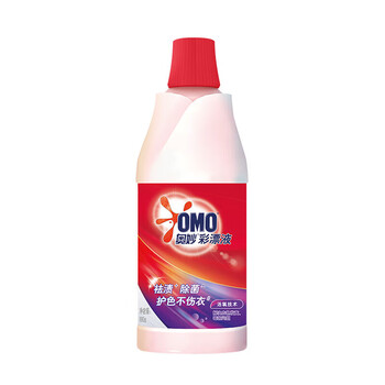 奥妙（OMO） 彩漂液680G+3合一洗衣液480g 去渍去异味 新旧包装随机发