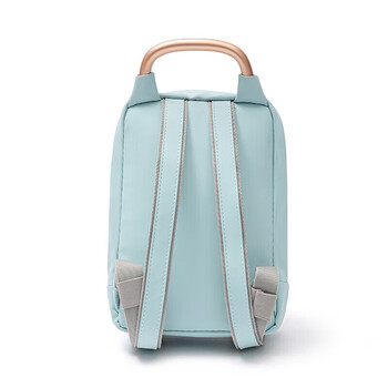 乐上（LEXON）双肩包女百搭时尚休闲学院风旅行通勤简约迷你小书包浅蓝色送女友