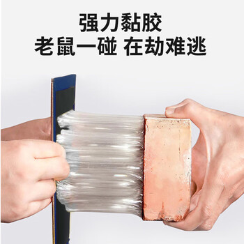 鼠道难粘鼠板老鼠贴捕鼠家用粘大老鼠神器灭补鼠超强力大号加厚粘板10片