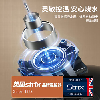 苏泊尔（SUPOR）电热水壶 316L不锈钢家用烧水壶热水壶 2L大容量热水瓶 双层保温防烫热水壶 高颜值水壶SW-20S86A