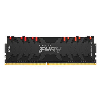 金士顿（Kingston） (Kingston) FURY 16GB DDR4 3200 台式机内存条 Renegade叛逆者系列 RGB灯条 骇客神条