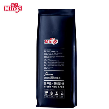 铭氏(Ming's)曼特宁风味咖啡豆500g精选阿拉比卡新鲜烘焙非速溶手冲拿铁黑咖啡 铭氏(Ming's)曼特宁风味咖啡豆500g精选阿拉比卡新鲜烘焙非速溶手冲拿铁黑咖啡