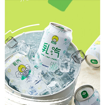 乳酸菌时代少年团乳汽优酸乳乳汽乳汽优酸乳乳泡乳气柠檬味320ml12