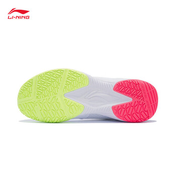 李宁雷霆lite透气羽毛球训练鞋运动鞋AYTS020标准白-543.5