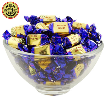 徐福记 特妃糖 1500g 散装称 布丁酸奶口味新年糖果喜糖休闲零食小吃