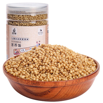 莫升糖苦荞米饭0钠贵州特产威宁高山苦荞米粗粮杂粮代餐主食500g罐装