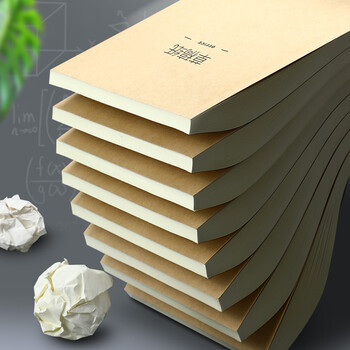 嘉然恒 5本500张16k加厚草稿纸80G空白米黄色护眼纸学生笔记本演算纸绘画涂改纸 高中生学习神器 嘉然恒 5本500张16k加厚草稿纸80G空白米黄色护眼纸学生笔记本演算纸绘画涂改纸 高中生学习神器