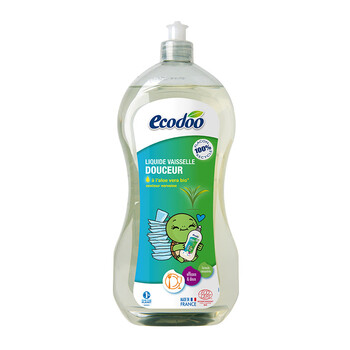 逸乐舒ecodoo法国进口洗洁精抑菌去油污芦荟护手洗碗液1L 逸乐舒ecodoo法国进口洗洁精抑菌去油污芦荟护手洗碗液1L