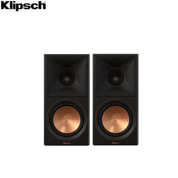 杰士（Klipsch）RP-600M II 家庭影院书架音箱 电视音响 HIFI高保真无源监听音箱 2.0木质环绕音箱