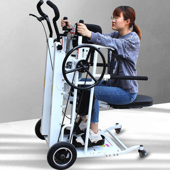 残疾截瘫病人站立学步助行器辅助步态行走器康复锻炼代步车架铅酸24v