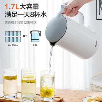 苏泊尔(SUPOR) 电水壶 1.7L全钢无缝内胆 双钢防烫保温一键开盖 SW-17S13A 苏泊尔(SUPOR) 电水壶 1.7L全钢无缝内胆 双钢防烫保温一键开盖 SW-17S13A