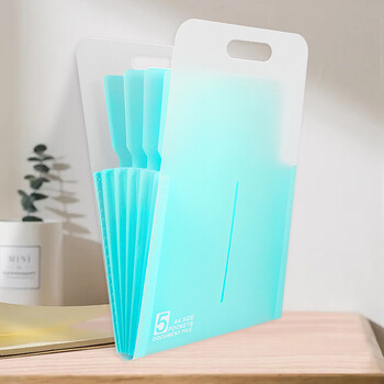 金得利 5格 A4竖式手提风琴包大容量竖款文件夹 学生用试卷资料收纳包文件袋透明多层分类文件包 蓝色 DC7105 金得利 5格 A4竖式手提风琴包大容量竖款文件夹 学生用试卷资料收纳包文件袋透明多层分类文件包 蓝色 DC7105