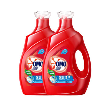 奥妙（OMO）洗衣液 18深层洁净2.8KG 留香持久 去渍 新旧包装随机发