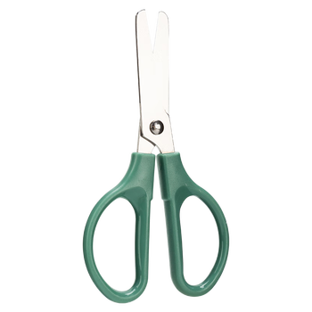 晨光(M&G)文具 莫兰迪护套剪刀 开学必备学习用品儿童安全保护套剪刀 剪纸手工 120mm 绿 ASS913L0D