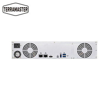 铁威马（TERRA MASTER）U8-500 Plus 机架式一体化备份服务器 8盘位 企业NAS网络存储服务器  空机无硬盘