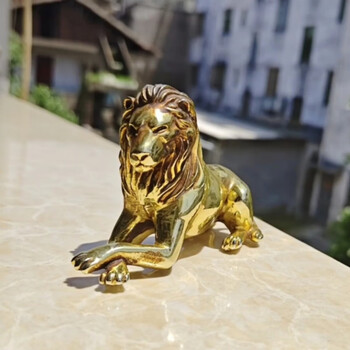 暗区突围周边首领信物机密文件男团金狮子雕像模型儿童玩具 金狮子