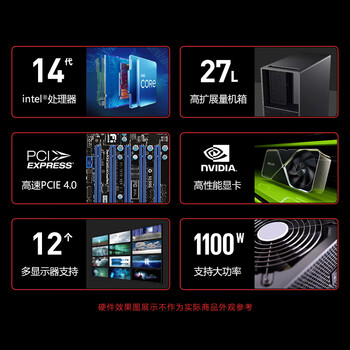 联想（Lenovo）P3设计渲染建模型推理AI训练图形塔式工作站主机 i9-14900K 32G 512G+2T RTX4060 8G