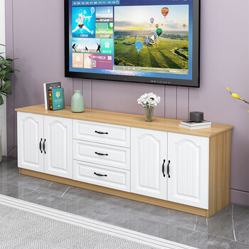sivir电视柜实木现代简约组合储物柜小户型松木客厅欧式收纳柜地柜边