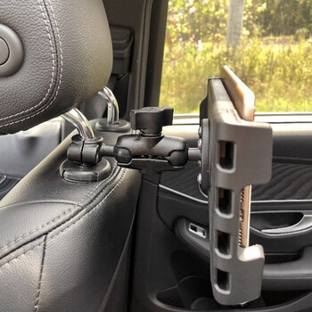 曙业汽车后排车载平板电脑支架ipadmini支架头枕pro哄娃观影固定支架